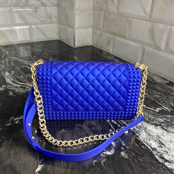 Glossy medium jelly purse women’s crossbody shoulder bag. Brand new - Picture 2 of 5